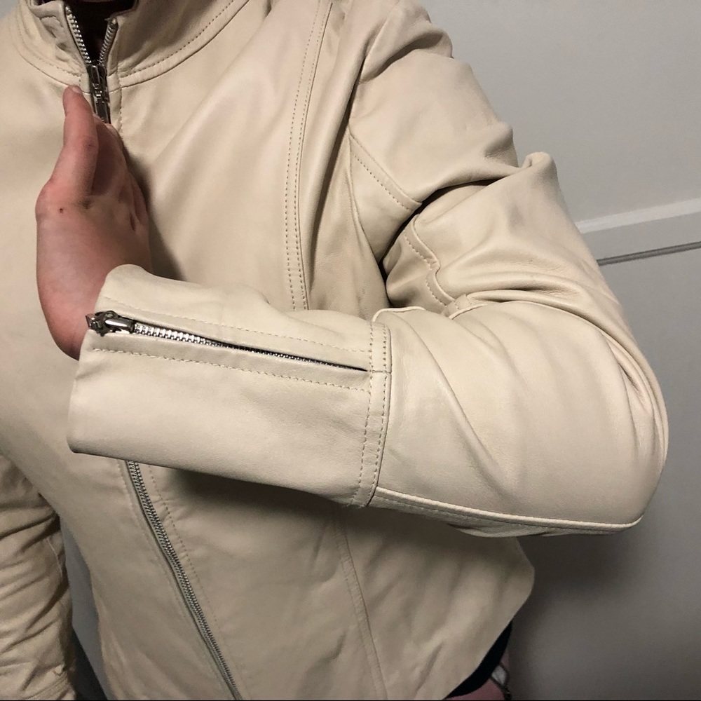 Leather jacket